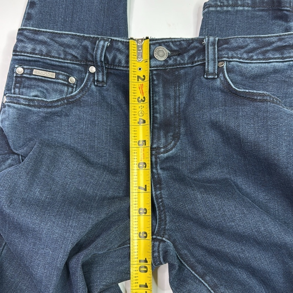 Prana 1961821 Sienna Organic Cotton Dark Wash Denim Jeans Size 6/28 - Picture 7 of 11